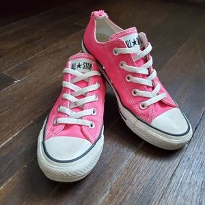 Converse Hot Pink Kids Sz 4